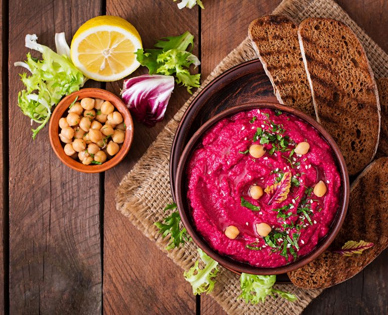beetroot hummus