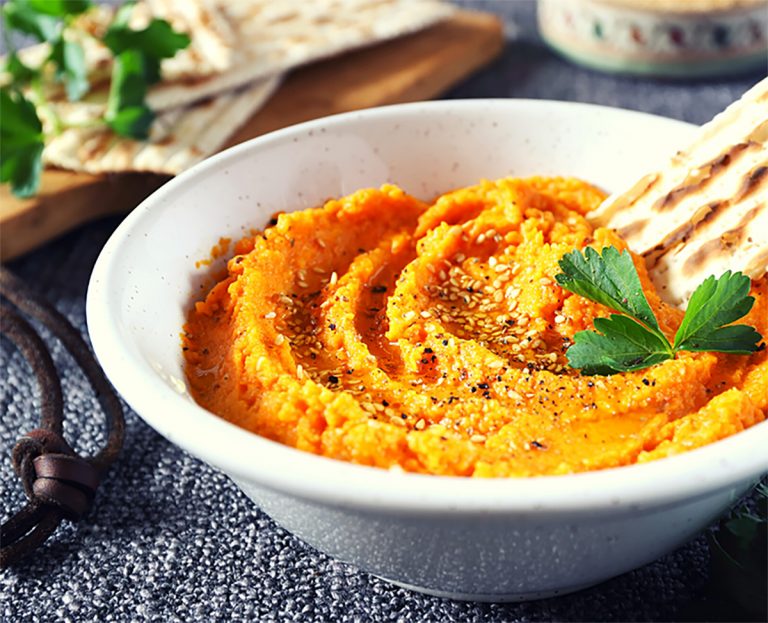 Smoky carrot dip