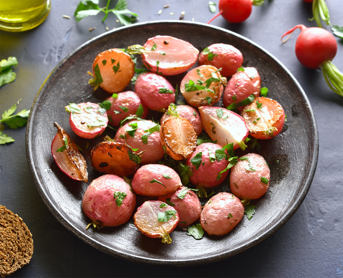 Roasted Radishes